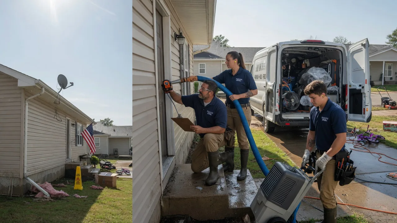 Ceiling Water Damage Restoration in Alvin, TX near me